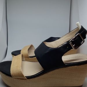 Calvin Klein Lorraine Wedge Sandals Size 8.5